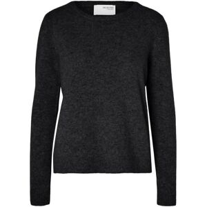 Selected FEMME - Manila LS Breiboeder in Kasjmier - Zwart Selected FEMME - Manila LS Breiboeder in Kasjmier - Zwart