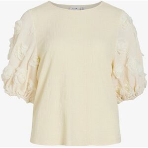 Vila - Top viOtilia 2/4 erme Hvit - Top Vila - Top viOtilia 2/4 erme Hvit - Top