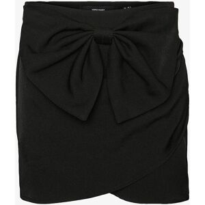 Vero Moda - Kort rosett kjol - Svart - Kjol Vero Moda - Kort rosett kjol - Svart - Kjol