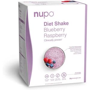 Nupo Diæt Shake Blåbær Hindbær - 30 Portioner - Vægttabsstøtte Nupo Diæt Shake Blåbær Hindbær - 30 Portioner - Vægttabsstøtte