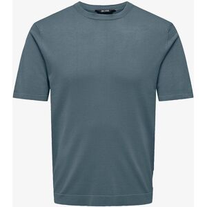 ONLY & SONS - Grå Wyler Life Reg 14 SS Knit - Tröja - 2XL ONLY & SONS - Grå Wyler Life Reg 14 SS Knit - Tröja - 2XL