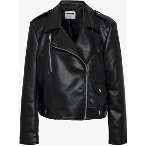 Noisy May - Rocket Biker Schwarz - S - Lederjacke Noisy May - Rocket Biker Schwarz - S - Lederjacke