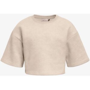 KIDS ONLY - kogFave Kort Sweatshirt - Hvit 110/116 KIDS ONLY - kogFave Kort Sweatshirt - Hvit 110/116
