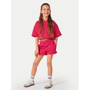 KIDS ONLY KogFave S/S Short Swt - Rød - Sweatshirt KIDS ONLY KogFave S/S Short Swt - Rød - Sweatshirt