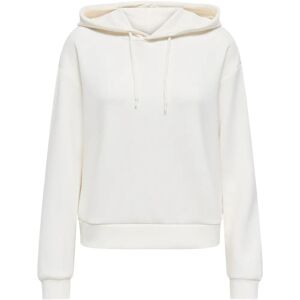 ONLY PLAY ONPLOUNGE LS HOOD SWEAT - Damen Sweatshirt - Cloud Dancer - Sportlich ONLY PLAY ONPLOUNGE LS HOOD SWEAT - Damen Sweatshirt - Cloud Dancer - Sportlich
