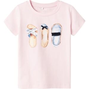 Name it Mini Rosa Økologisk Bomull T-skjorte - T-skjorte Name it Mini Rosa Økologisk Bomull T-skjorte - T-skjorte
