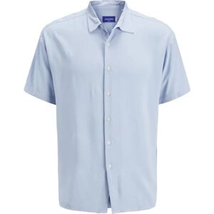 Jack & Jones Jorjoshua Blue Viscose Shirt - Shirt Jack & Jones Jorjoshua Blue Viscose Shirt - Shirt