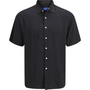 Jack & Jones Jorjoshua Svart viskose skjorta - Skjorta Jack & Jones Jorjoshua Svart viskose skjorta - Skjorta