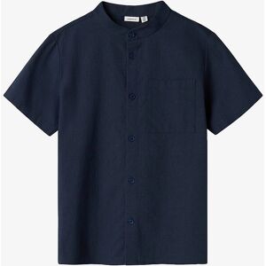 Name it kids - NkmFalinnen SS Shirt - Blå - Skjorte Name it kids - NkmFalinnen SS Shirt - Blå - Skjorte