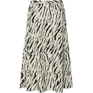 pcTarlem HW Midi Kjol - Svingande, Elastisk linning, 79cm S pcTarlem HW Midi Kjol - Svingande, Elastisk linning, 79cm S