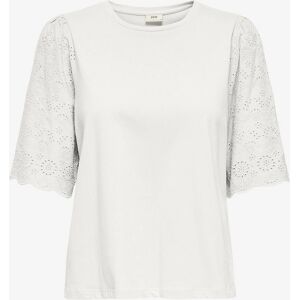JDY - Top jdtLair S/S Mix Top - Vit 42 Kvinnor JDY - Top jdtLair S/S Mix Top - Vit 42 Kvinnor