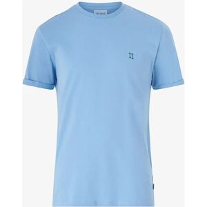 Les Deux - T-shirt Norregaard Contrast - Blå - T-shirt Les Deux - T-shirt Norregaard Contrast - Blå - T-shirt