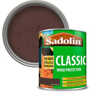 Sadolin Rosewood All Purpose Weatherproof Wood Stain - 1L Sadolin Rosewood All Purpose Weatherproof Wood Stain - 1L