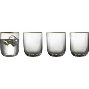 Lyngby Glas Palermo Gold Tumbler - 4 stk, 35 cl Lyngby Glas Palermo Gold Tumbler - 4 stk, 35 cl