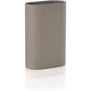 Zone Denmark - Knivholder - 17x9x24 cm - Taupe - Knivblok Zone Denmark - Knivholder - 17x9x24 cm - Taupe - Knivblok