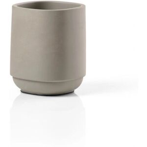 Zone Denmark - Time - Concrete - 9.8 cm - Tannbørstekopp Zone Denmark - Time - Concrete - 9.8 cm - Tannbørstekopp
