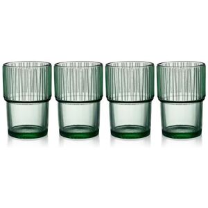Bitz 30676 Kaffeeglas-Set - Grün - 4 Stück, 380 ml Bitz 30676 Kaffeeglas-Set - Grün - 4 Stück, 380 ml