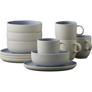 Studio Round 32196 Blue White Stoneware Tableware Set - Tableware Set Studio Round 32196 Blue White Stoneware Tableware Set - Tableware Set