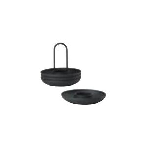 Zone Denmark 4er Eierbecher-Set mit Halter - Schwarz Zone Denmark 4er Eierbecher-Set mit Halter - Schwarz