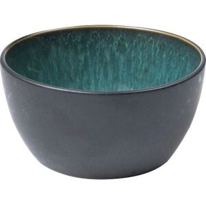 Bitz Steingut Salatschüssel - 14cm, Schwarz & Grün Bitz Steingut Salatschüssel - 14cm, Schwarz & Grün