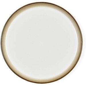 BITZ 821403 Servierschale - Steingut Creme, Grau - Rund BITZ 821403 Servierschale - Steingut Creme, Grau - Rund