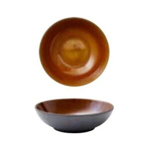 BITZ 821422 Sort ydre - Amber indre - Stentøj Salatsskål BITZ 821422 Sort ydre - Amber indre - Stentøj Salatsskål