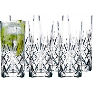 Lyngby Glas - Lyngby Krystall Melodia Highball 36 Cl - Sett med 6 Lyngby Glas - Lyngby Krystall Melodia Highball 36 Cl - Sett med 6