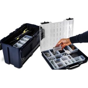Raaco CarryLite 55 5x10-25/2 DLU Storage Box - Storage Box Raaco CarryLite 55 5x10-25/2 DLU Storage Box - Storage Box