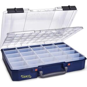 Raaco CarryLite 80 5x10-25/DLU Blauw Opbergdoos Raaco CarryLite 80 5x10-25/DLU Blauw Opbergdoos