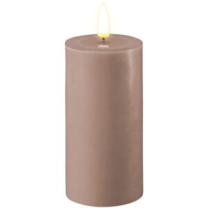 LED-lys Deluxe HomeArt - 24cm Rosé 3D flamme 2 stk LED-lys Deluxe HomeArt - 24cm Rosé 3D flamme 2 stk