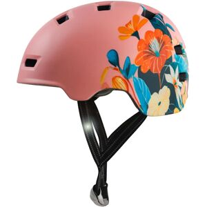 Crazy Safety Rosa Fahrrad & Skate Helm M 54-57cm - EN1078 Crazy Safety Rosa Fahrrad & Skate Helm M 54-57cm - EN1078