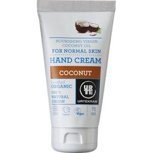 Urtekram Kokos Håndkrem - Organisk, 75ml, Forynger & Nærer Urtekram Kokos Håndkrem - Organisk, 75ml, Forynger & Nærer