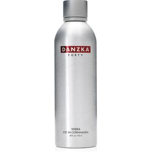 Danzka Vodka Rouge Bouteille en Aluminium 1L - Vodka - Publicité Danzka Vodka Rouge Bouteille en Aluminium 1L - Vodka - Publicité