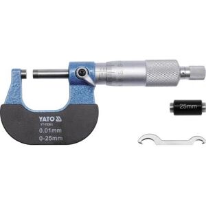 YATO YT-72301 Micrómetro - 5 cm Analógico Exterior YATO YT-72301 Micrómetro - 5 cm Analógico Exterior