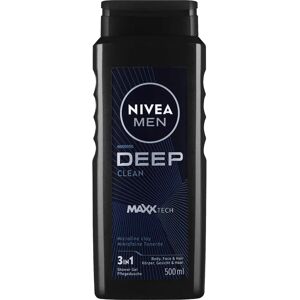 Nivea Men Deep Clean - Τζελ ντους - 500ml Nivea Men Deep Clean - Τζελ ντους - 500ml