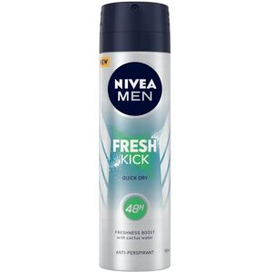 Nivea Men Fresh Kick Antiperspirant Spray 150ml Nivea Men Fresh Kick Antiperspirant Spray 150ml