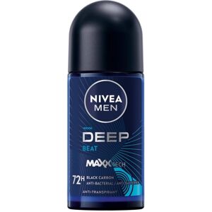 Nivea Men Deep Black Carbon Beat Antitranspirant Roll-On - Deodorant Roll-On Nivea Men Deep Black Carbon Beat Antitranspirant Roll-On - Deodorant Roll-On