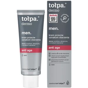 Tołpa Dermo Men 40+ Crème Hydratante - Anti-Rides pour Hommes - Publicité Tołpa Dermo Men 40+ Crème Hydratante - Anti-Rides pour Hommes - Publicité