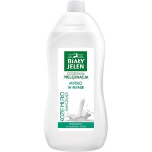 Savon Liquide au Lait de Chèvre Biały Jeleń - Recharge 1000ml - Publicité Savon Liquide au Lait de Chèvre Biały Jeleń - Recharge 1000ml - Publicité