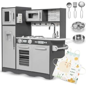 Mamabrum - Cuisine en bois avec LED - Jeu pour enfants - Publicité Mamabrum - Cuisine en bois avec LED - Jeu pour enfants - Publicité