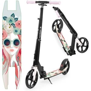 Trottinette en aluminium réglable pour enfants HyperMotion - 100kg max, rose - Publicité Trottinette en aluminium réglable pour enfants HyperMotion - 100kg max, rose - Publicité