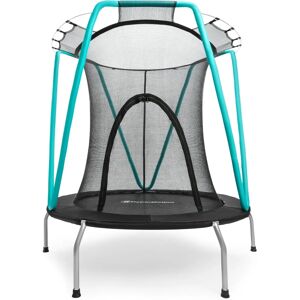 Trampoline enfant avec filet de sécurité - Ø 137cm - Intérieur/Extérieur - Publicité Trampoline enfant avec filet de sécurité - Ø 137cm - Intérieur/Extérieur - Publicité
