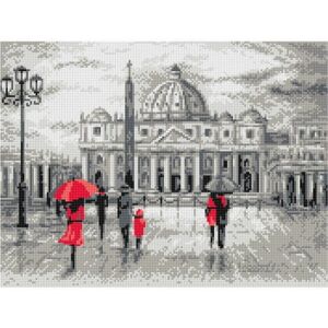 ART - 8046 - 30x40 cm - Watykan - Zestaw krzyżykowy ART - 8046 - 30x40 cm - Watykan - Zestaw krzyżykowy