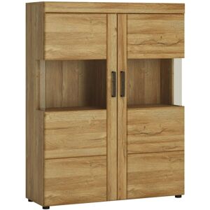 Wojcik Grandson Oak Display Cabinet 2 Doors - Display Cabinet Wojcik Grandson Oak Display Cabinet 2 Doors - Display Cabinet