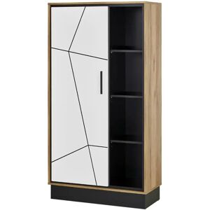 Kodiak Wide 1 Door Bookcase - Modern Design Kodiak Wide 1 Door Bookcase - Modern Design