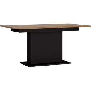 Kodiak Black Extending Dining Table - Modern, Scratch-Resistant, 160-200cm Kodiak Black Extending Dining Table - Modern, Scratch-Resistant, 160-200cm