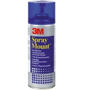 3M Spray Mount Repositionable Spray Adhesive - 400ml - Adhesive Spray 3M Spray Mount Repositionable Spray Adhesive - 400ml - Adhesive Spray