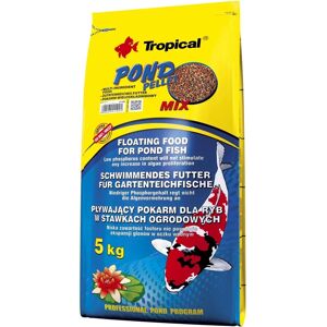 Mieszanka Pelletów Tropical na Staw - Karma dla Ryb - 5kg Mieszanka Pelletów Tropical na Staw - Karma dla Ryb - 5kg