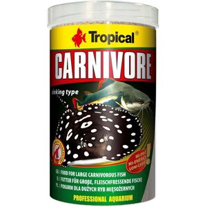 Tropical Carnivore Fischfutter - 500ml - Hochproteiniger Sinkgranulat Tropical Carnivore Fischfutter - 500ml - Hochproteiniger Sinkgranulat