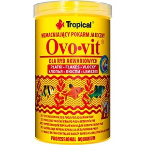 Tropical OVO-VIT 0,1 kg 0,5 L - Nourriture pour Poissons - Publicité Tropical OVO-VIT 0,1 kg 0,5 L - Nourriture pour Poissons - Publicité